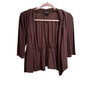 AB Studio Women’s brown cardigan Size XL